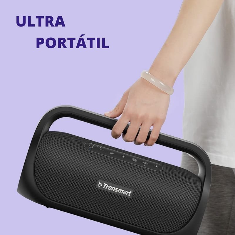 Tronsmart-Altavoz Bluetooth 5,0 T6 Plus, reproductor de música portátil con  NFC, tarjeta TF, unidad